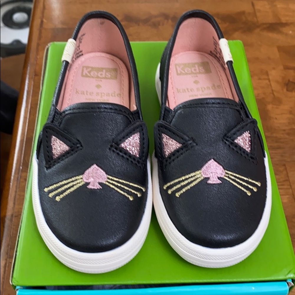 keds kate spade cat slip on sneaker double decker